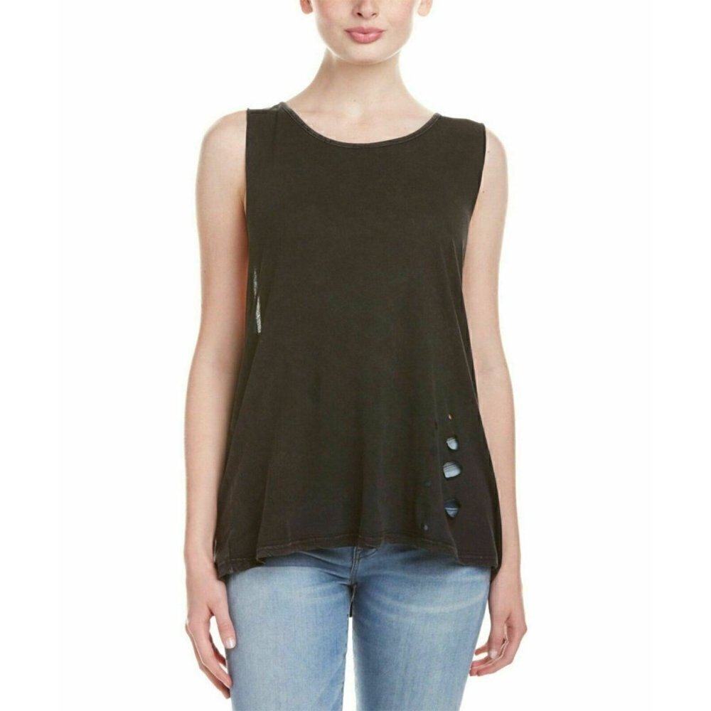 Somedays Lovin Women's Black Namesake Tank Top S L - Picture 3 of 9